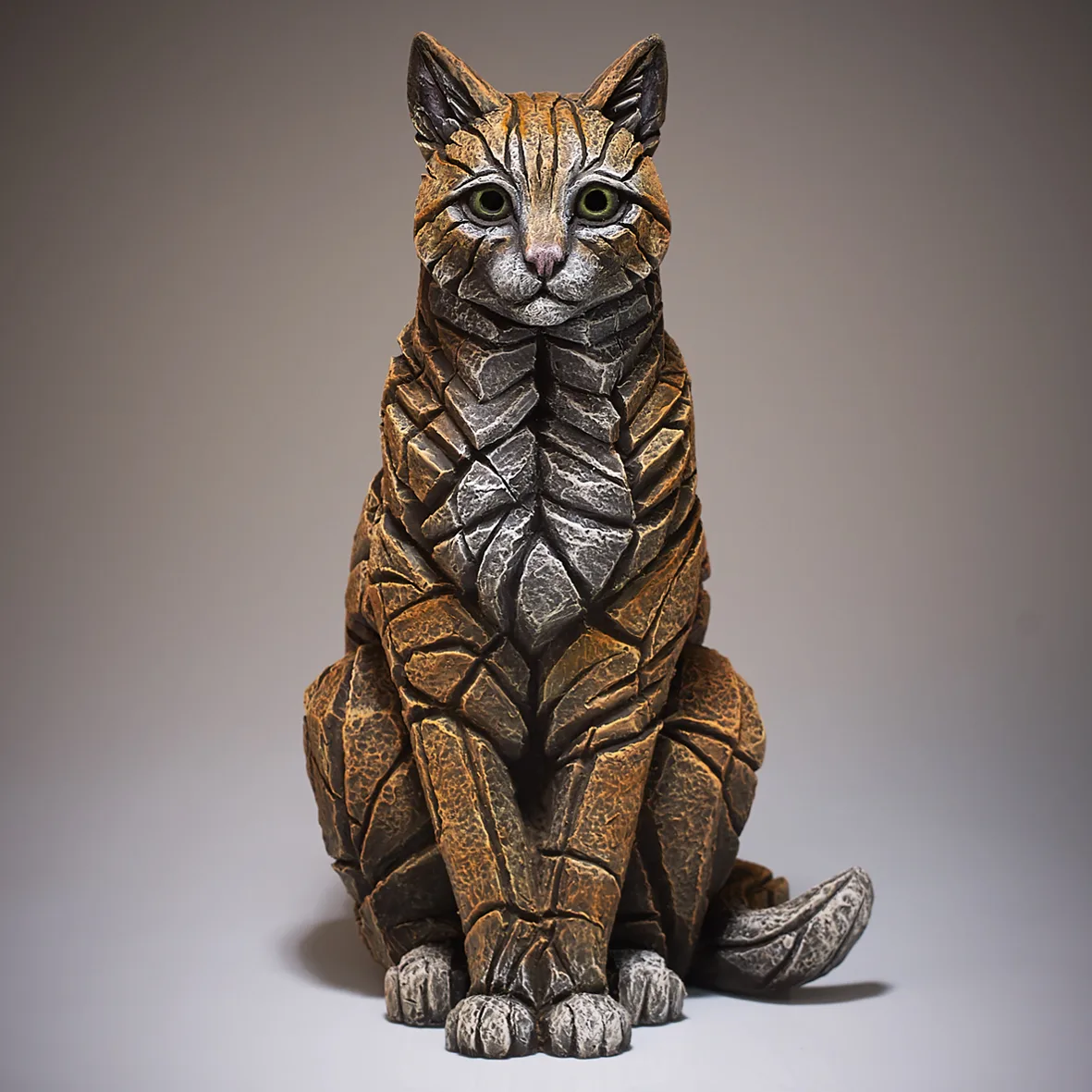 Cat-Sitting (Ginger) - Edge Sculptures | IBrowse Furniture