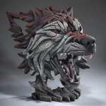 Wolf Bust – Timber
