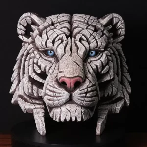 White Tiger Bust