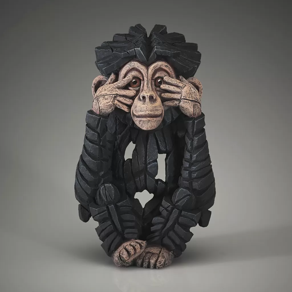 Baby Chimpanzee “See no Evil” - Edge Sculptures | IBrowse Furniture